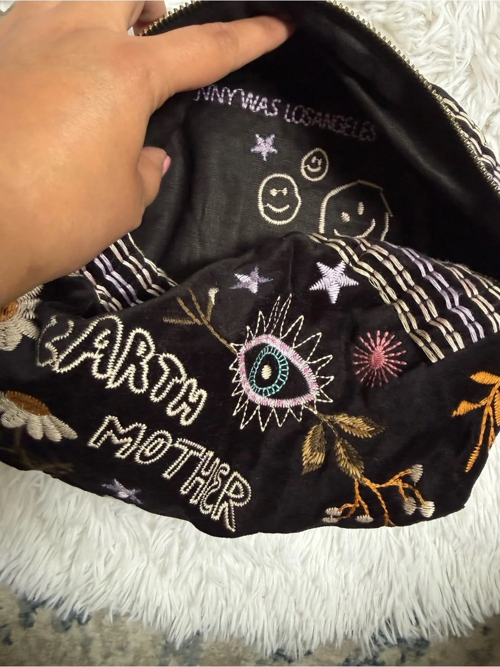 NWT Johnny Was Soho Makeup Bag